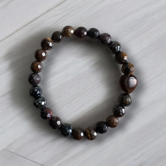 Faceted Tigers Eye