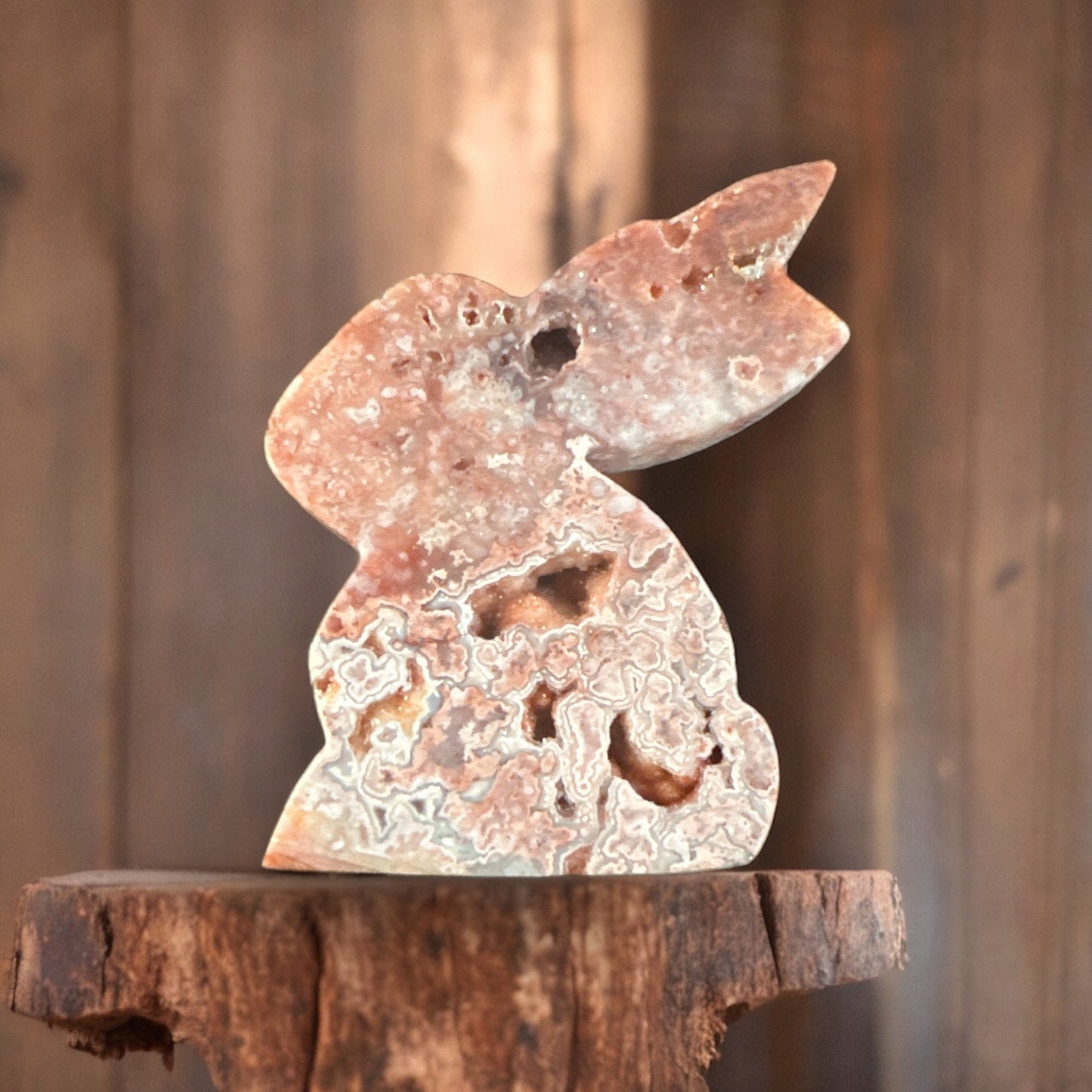 Lace Agate Bunny